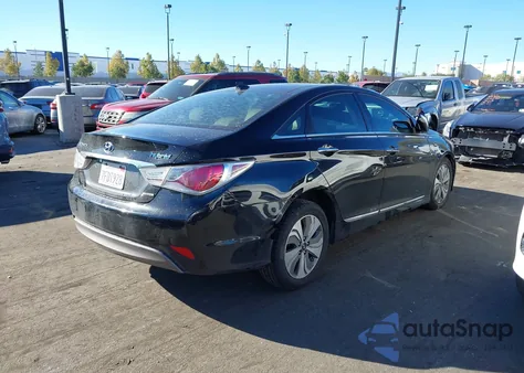 2014 Hyundai Sonata Hybrid Limited из США, поврежденный, VIN KMHEC4A44EA106843